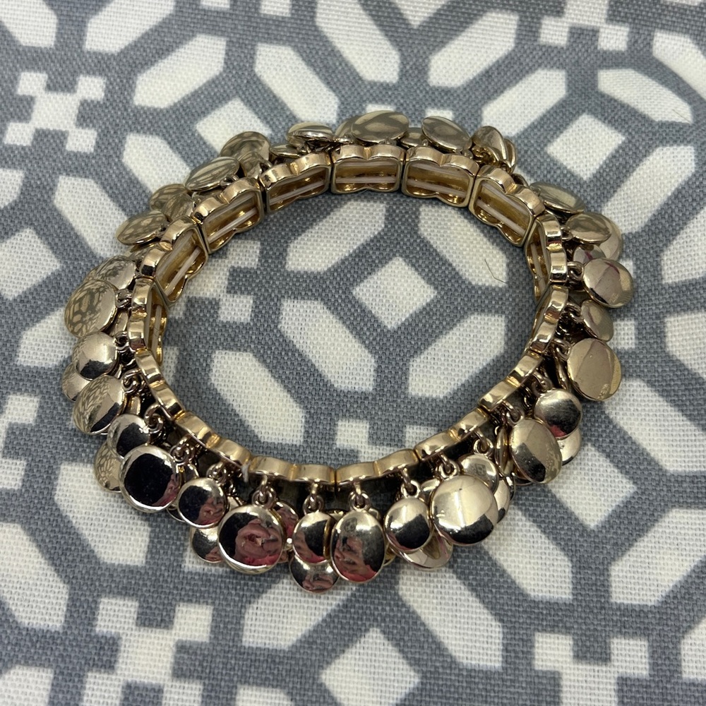 Cha Cha Gold Stretch Bracelet